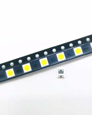 50 100pcs 2W 6V  1W 3V 3535 SMD LED Chips Cool White LCD Backlight TV for LG LED